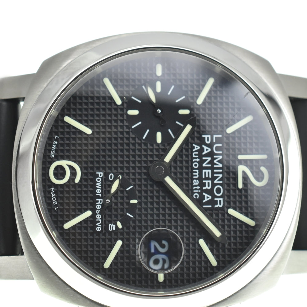 PANERAI Luminor PAM00241 Power reserve Small second date black Dial Automatic Men's
 Watch N#140571