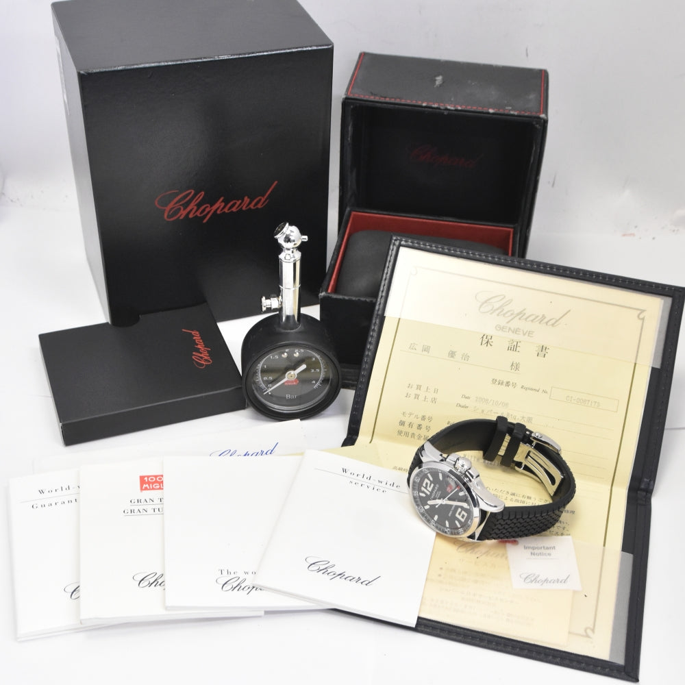 with paper Chopard Mille Miglia Gran Turismo XL 16/8997 Date black Dial Automatic Men's
 Watch M#140579