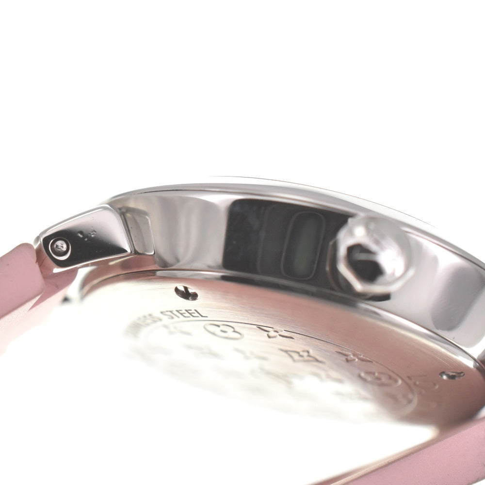 LOUIS VUITTON Tambour Slim Monogram Sakura Q12MG 8P diamond pink Dial Quartz Ladies
 Watch N#140623