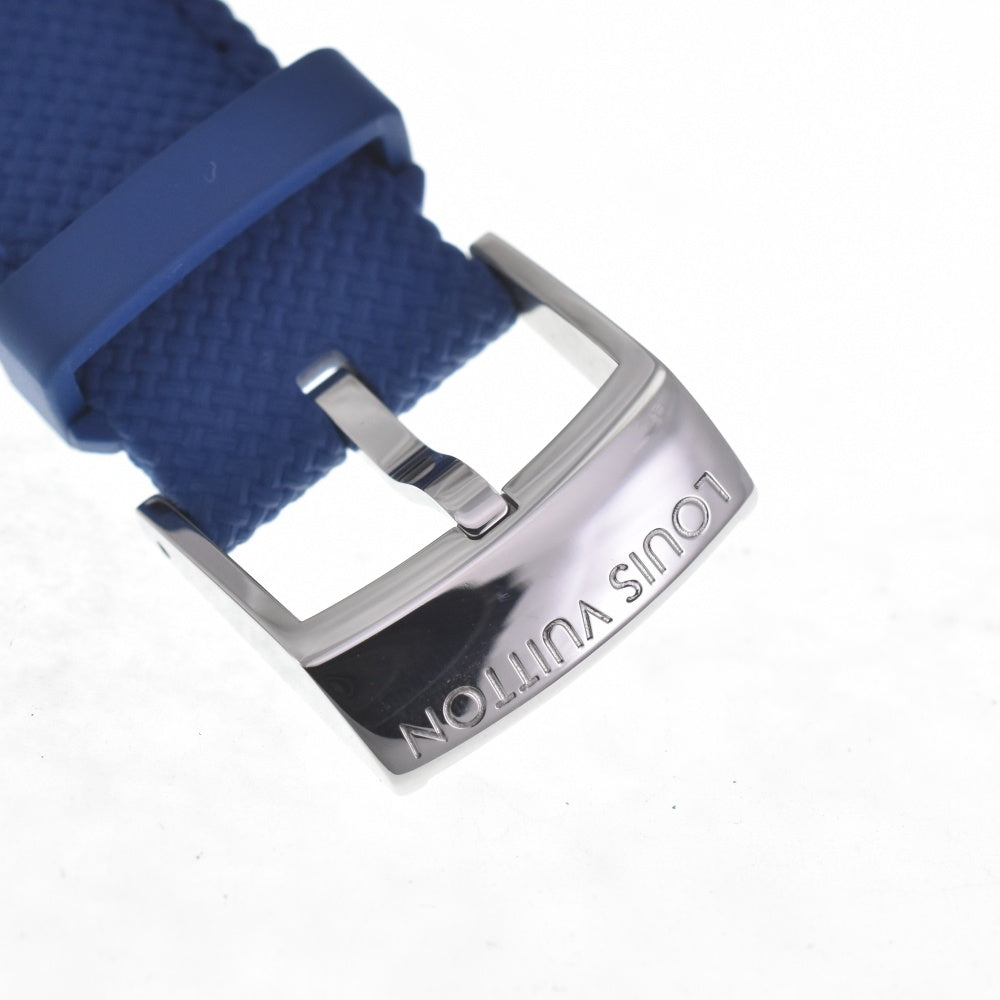 LOUIS VUITTON Tambour Voyage Chronograph Q102C Limited to 888 Metallic gray Dial Automatic Men's
 Watch O#140629