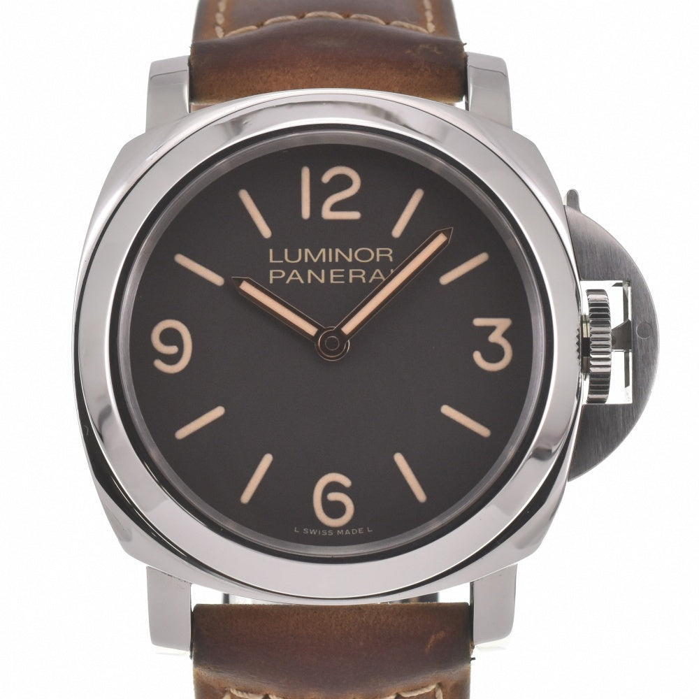 PANERAI Luminol base PAM00390 Boutique only Brown Dial Hand Winding Men's
 Watch M#140637