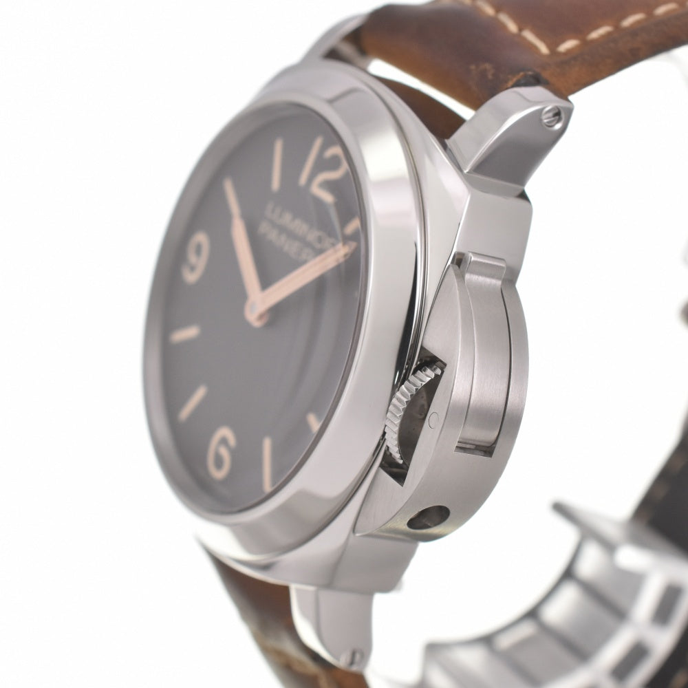 PANERAI Luminol base PAM00390 Boutique only Brown Dial Hand Winding Men's
 Watch M#140637