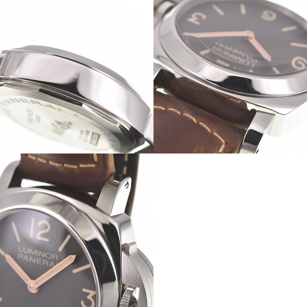 PANERAI Luminol base PAM00390 Boutique only Brown Dial Hand Winding Men's
 Watch M#140637