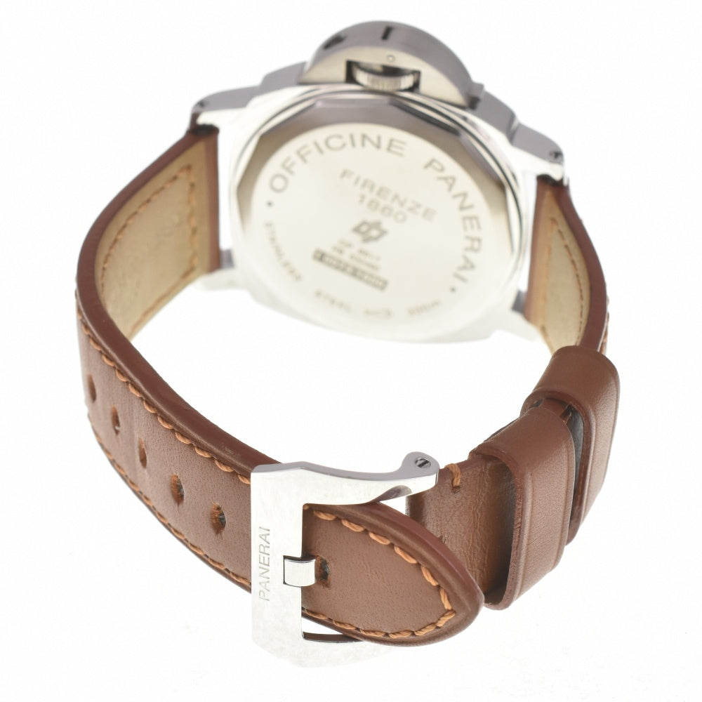 PANERAI Luminor Marina logo PAM00005 black Dial Hand Winding Men's
 Watch L#140638