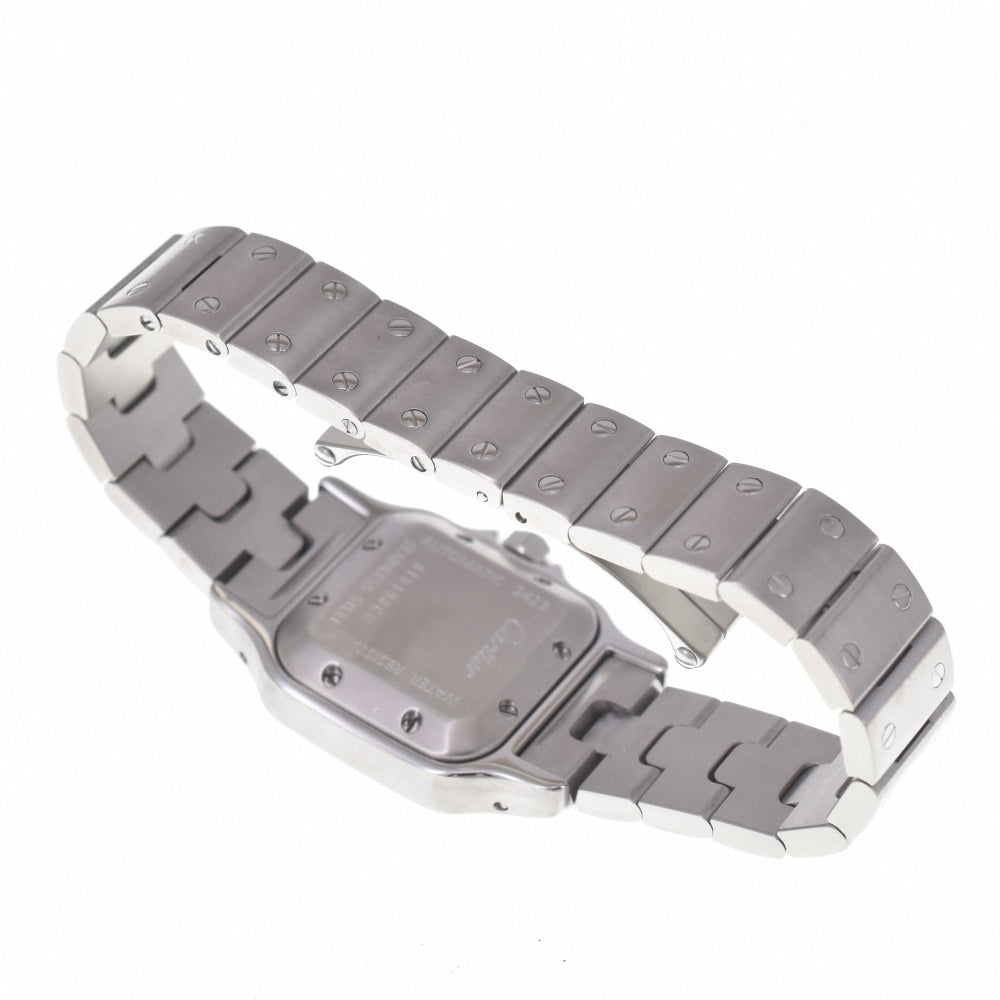 CARTIER Santosgalbe SM W20062D6 Silver Dial Automatic Ladies
 Watch N#140641