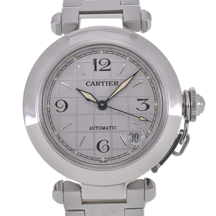 CARTIER Pasha C Date W31023M7 Silver Dial Automatic Unisex
 Watch N#140649