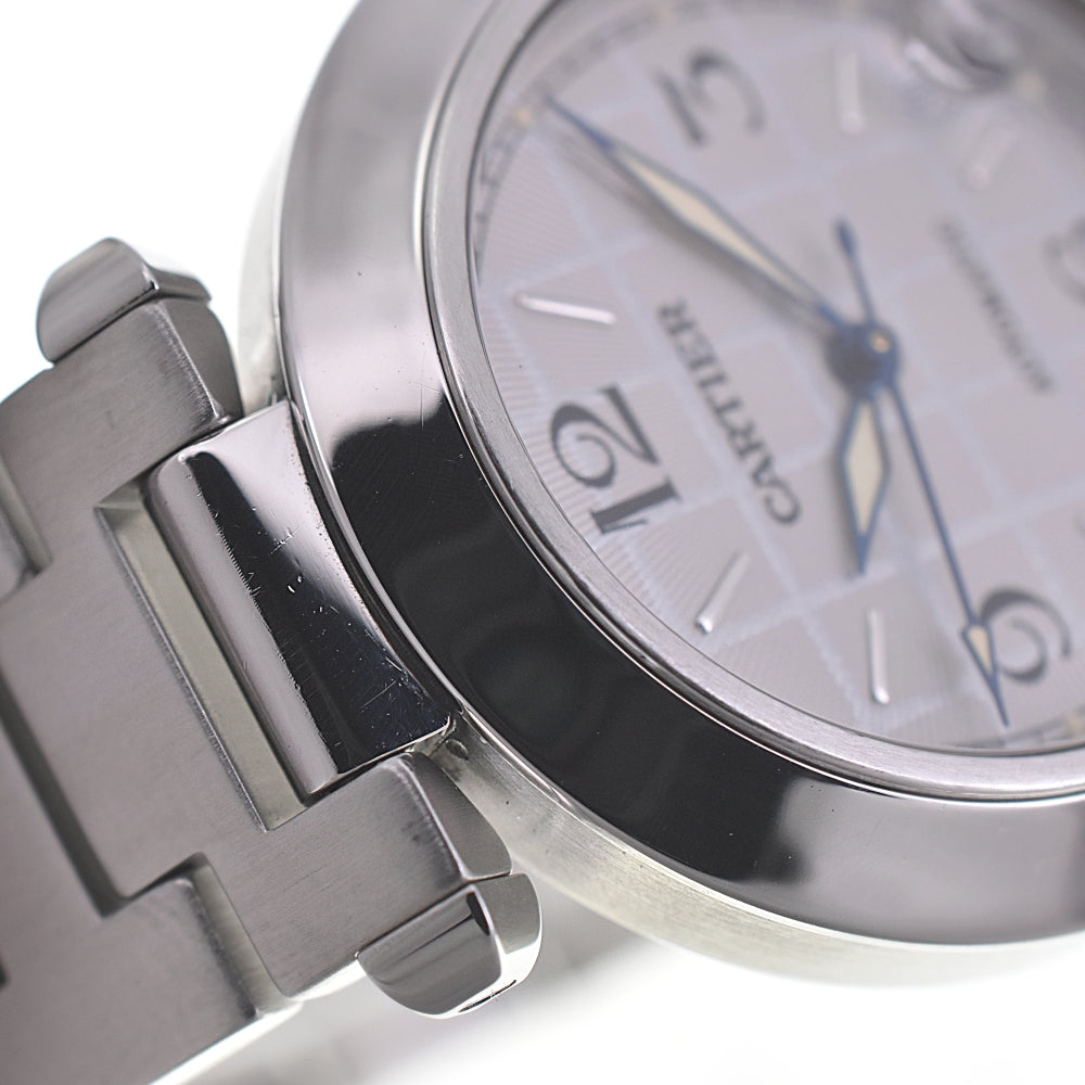 CARTIER Pasha C Date W31023M7 Silver Dial Automatic Unisex
 Watch N#140649