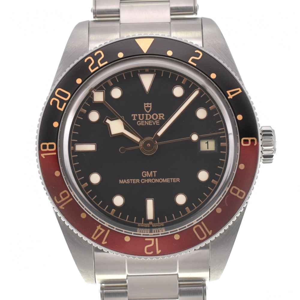 with paper TUDOR Black Bay 58 GMT 7939G1A0NRU Date black Dial Automatic Men's
 Watch L#140660