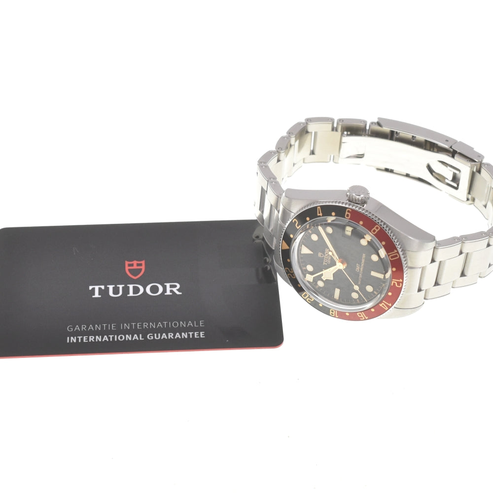 with paper TUDOR Black Bay 58 GMT 7939G1A0NRU Date black Dial Automatic Men's
 Watch L#140660