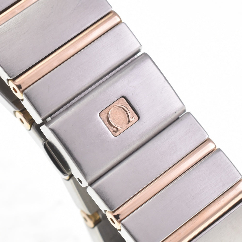 with paper OMEGA Constellation 123.20.35.60.02.00﻿1 Stainless Steel/K18RG Silver Dial Quartz Men's
 Watch O#140673