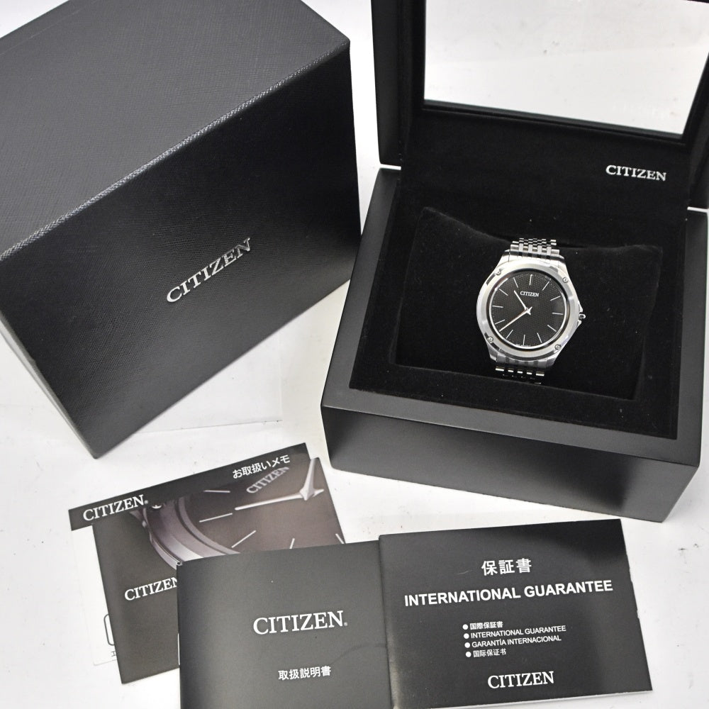 CITIZEN Eco Drive One 8826-T022812/AR5000-50E black Dial Solar Men's
 Watch L#140675