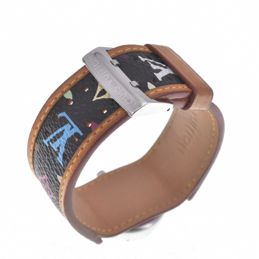 LOUIS VUITTON Tambour Q1212 Date Brown Dial Quartz Ladies
 Watch O#140691