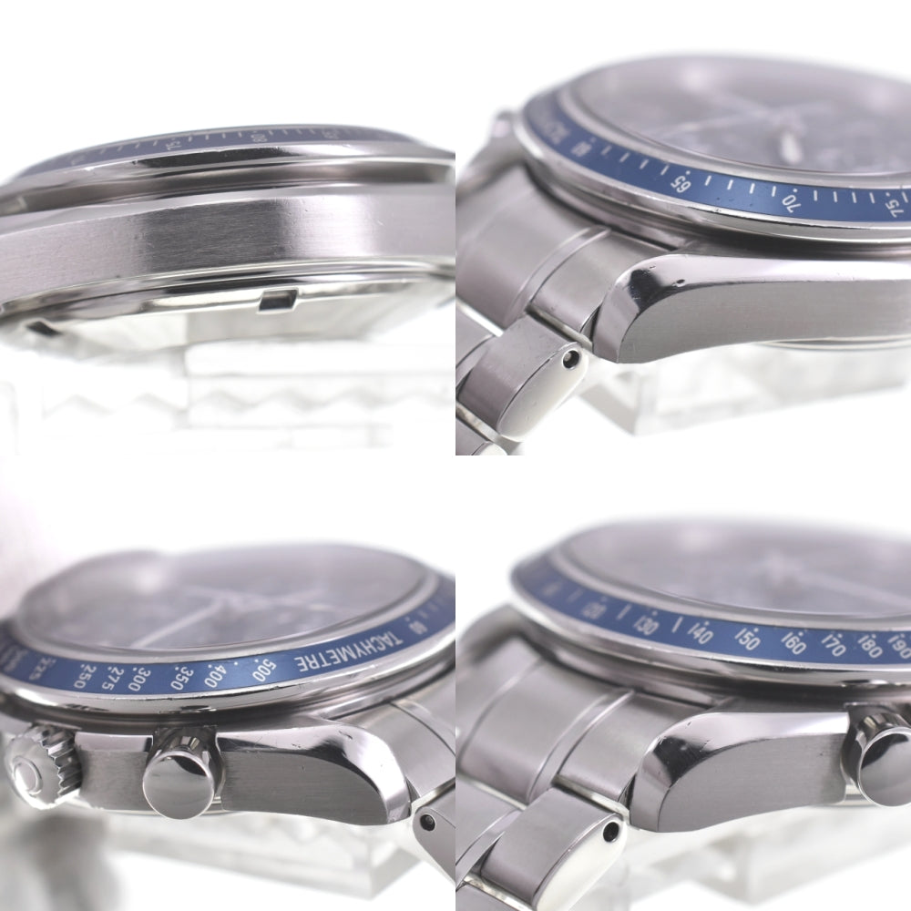 OMEGA Speedmaster 3212.80 Chronograph Date blue Dial Automatic Men's
 Watch N#140699