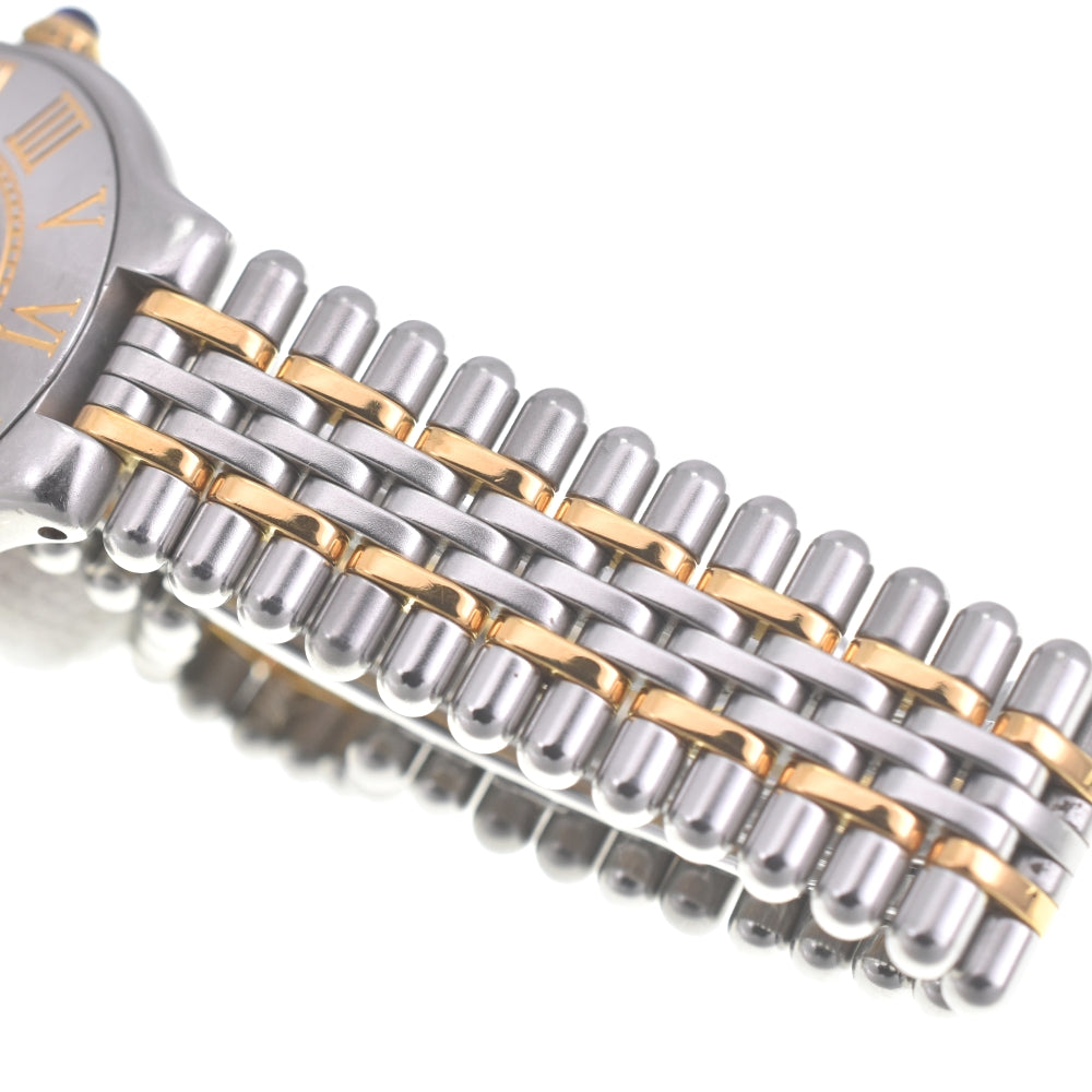 CARTIER Must21 SM Stainless Steel/Gold Plated Silver Dial Quartz Ladies
 Watch O#140704