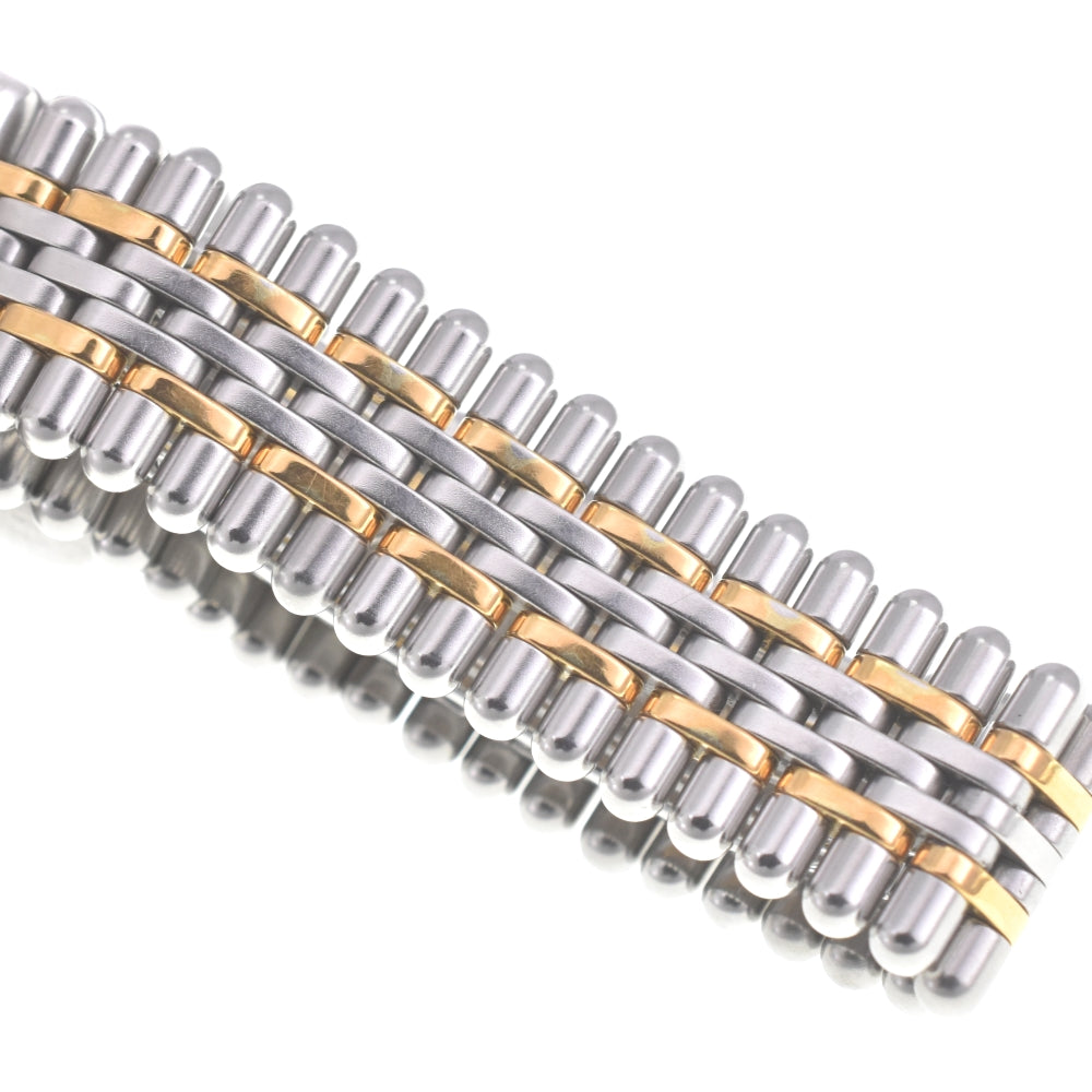 CARTIER Must21 SM Stainless Steel/Gold Plated Silver Dial Quartz Ladies
 Watch O#140704