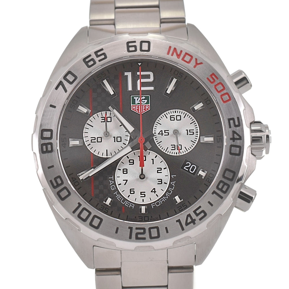 with paper TAG HEUER Formula 1 CAZ1114.BA0877 Chronograph limited edition gray Dial Quartz Men's
 Watch M#140712