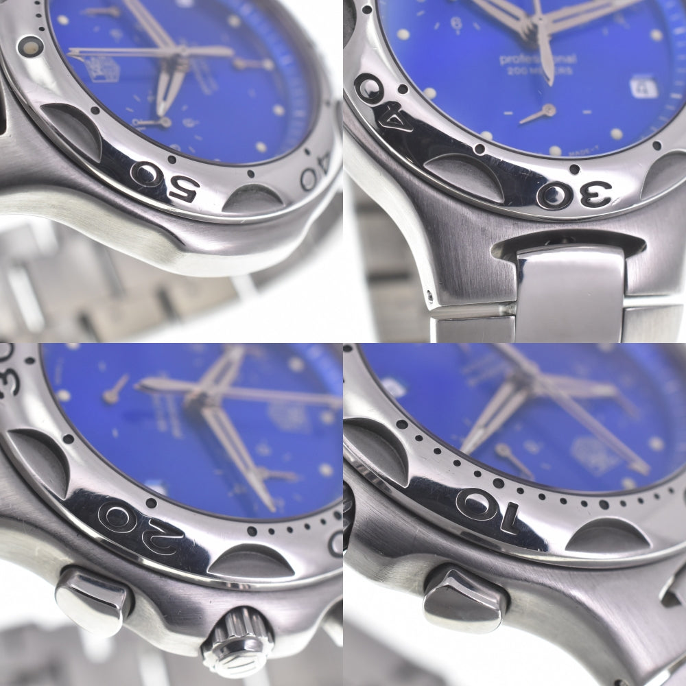 TAG HEUER Kylium CL1112 Chronograph Date blue Dial Quartz Men's
 Watch P#140727