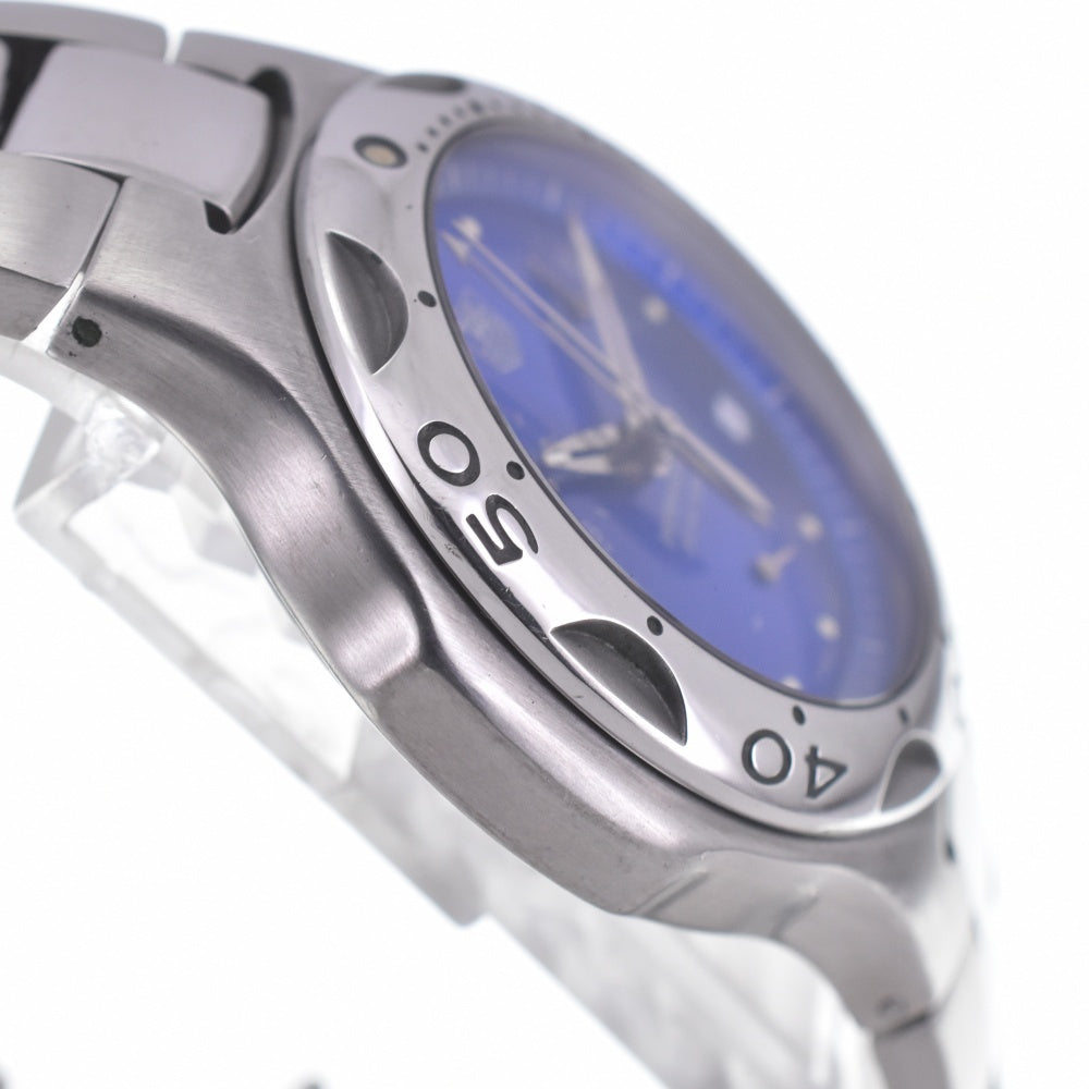 TAG HEUER Kylium CL1112 Chronograph Date blue Dial Quartz Men's
 Watch P#140727