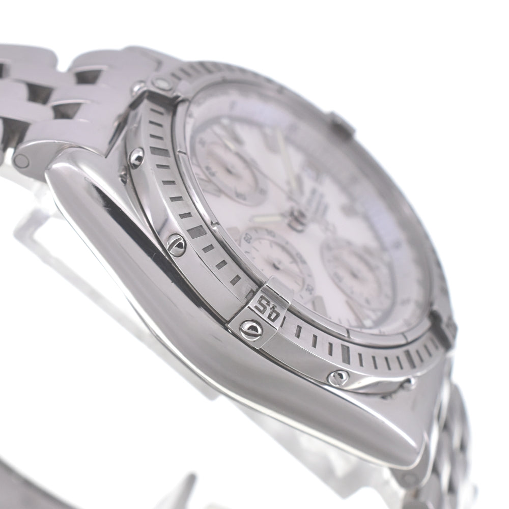 BREITLING Chronomat A13352 Chronograph Date White shell Dial Automatic Men's
 Watch O#140740
