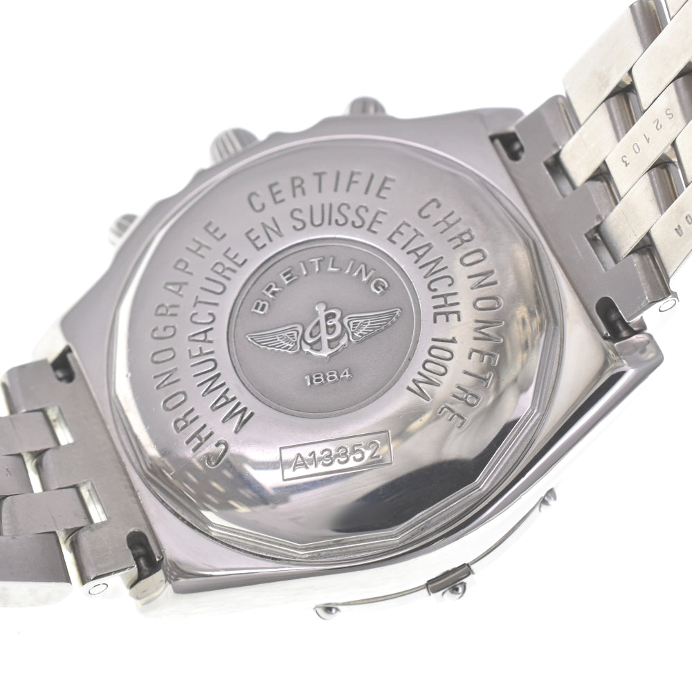 BREITLING Chronomat A13352 Chronograph Date White shell Dial Automatic Men's
 Watch O#140740