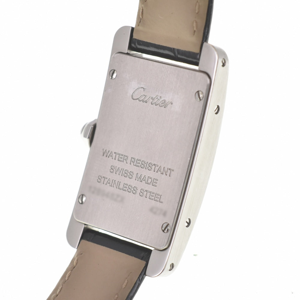 CARTIER Tank American SM WSTA0016 Silver Dial Quartz Ladies
 Watch M#140741