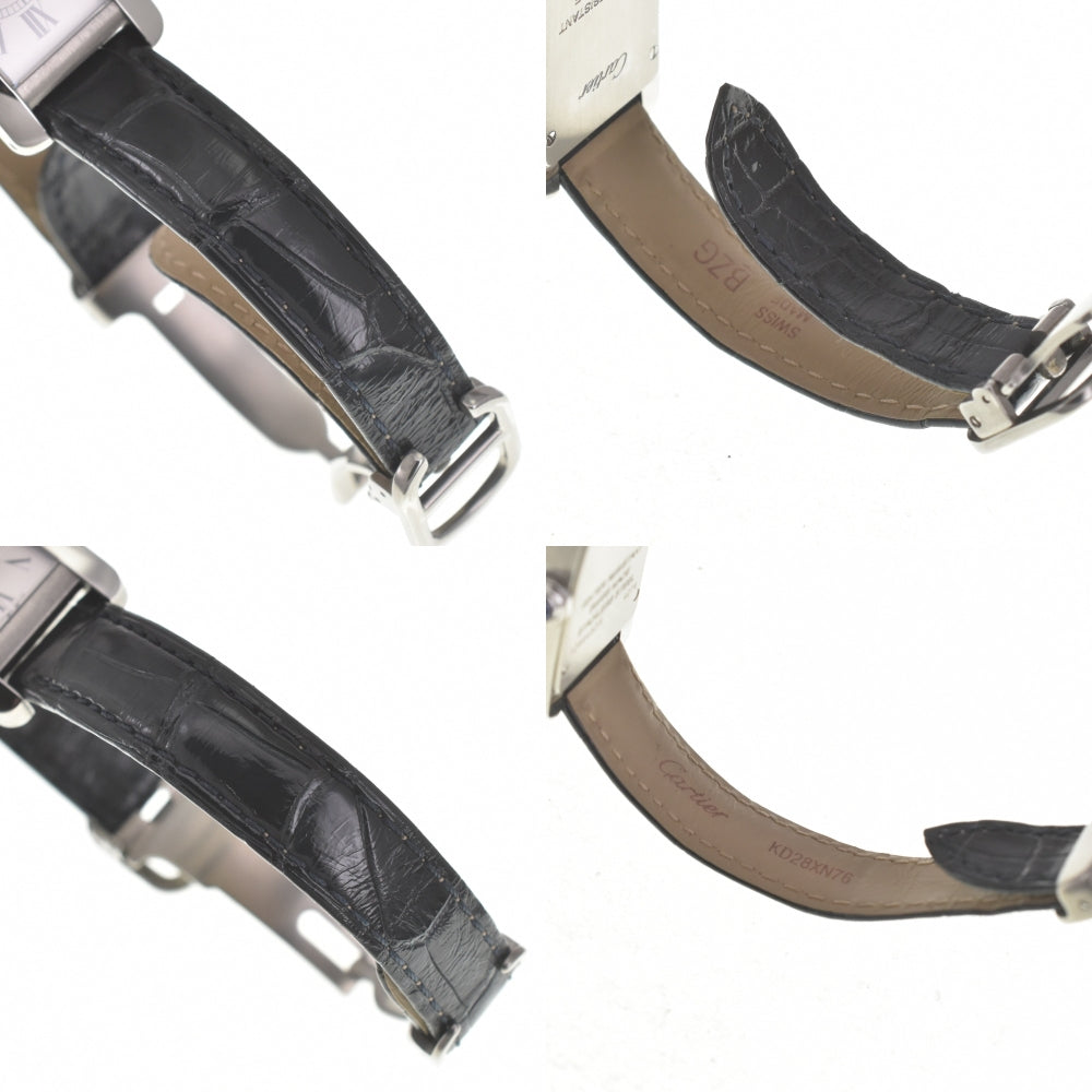 CARTIER Tank American SM WSTA0016 Silver Dial Quartz Ladies
 Watch M#140741