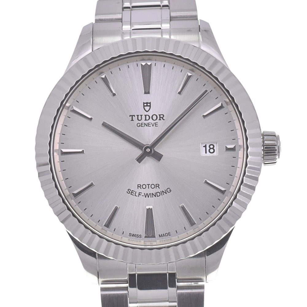 TUDOR style 12510 Stainless Steel Date Silver Dial Automatic Men's
 Watch Q#140748