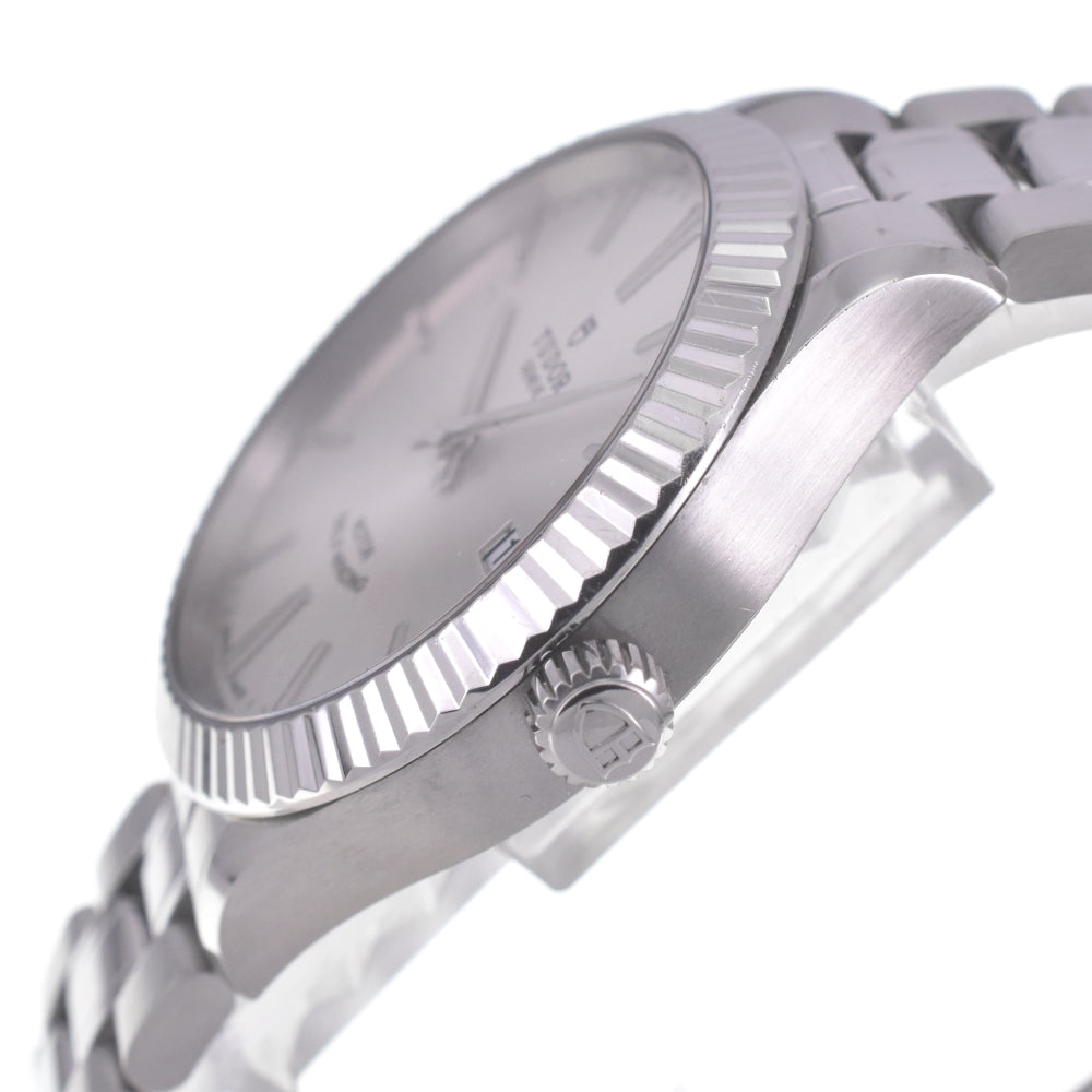 TUDOR style 12510 Stainless Steel Date Silver Dial Automatic Men's
 Watch Q#140748