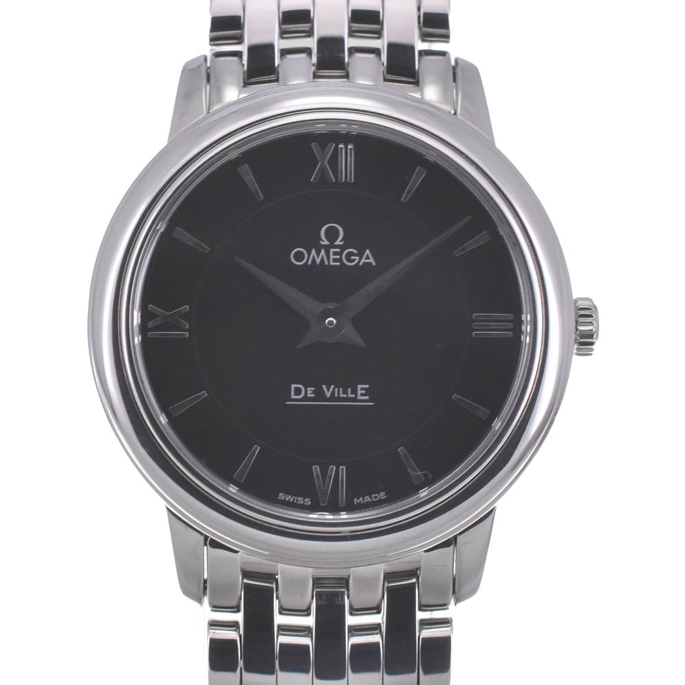 OMEGA De Ville Prestige 424.10.27.60.01.001 black Dial Quartz Ladies
 Watch P#140767