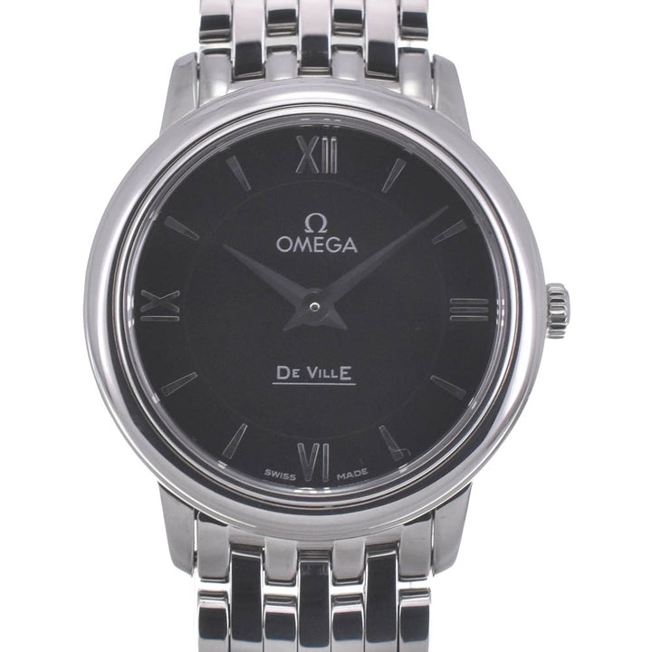 OMEGA De Ville Prestige 424.10.27.60.01.001 black Dial Quartz Ladies
 Watch P#140767