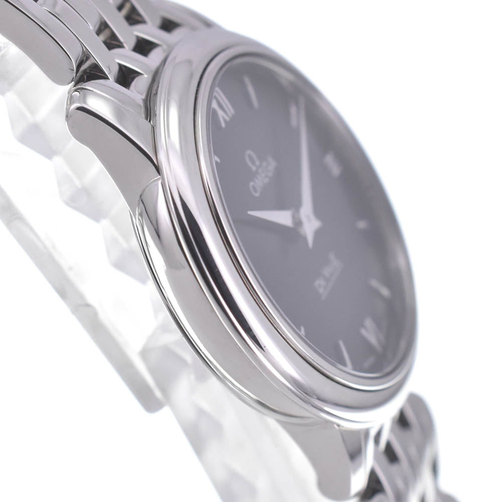 OMEGA De Ville Prestige 424.10.27.60.01.001 black Dial Quartz Ladies
 Watch P#140767