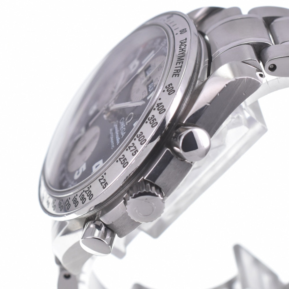 with paper OMEGA Speedmaster 3523.51 Triple calendar Japan only black Dial Automatic Men's
 Watch O#140768