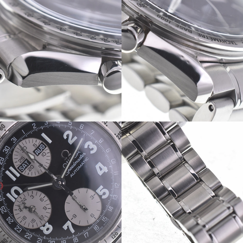 with paper OMEGA Speedmaster 3523.51 Triple calendar Japan only black Dial Automatic Men's
 Watch O#140768