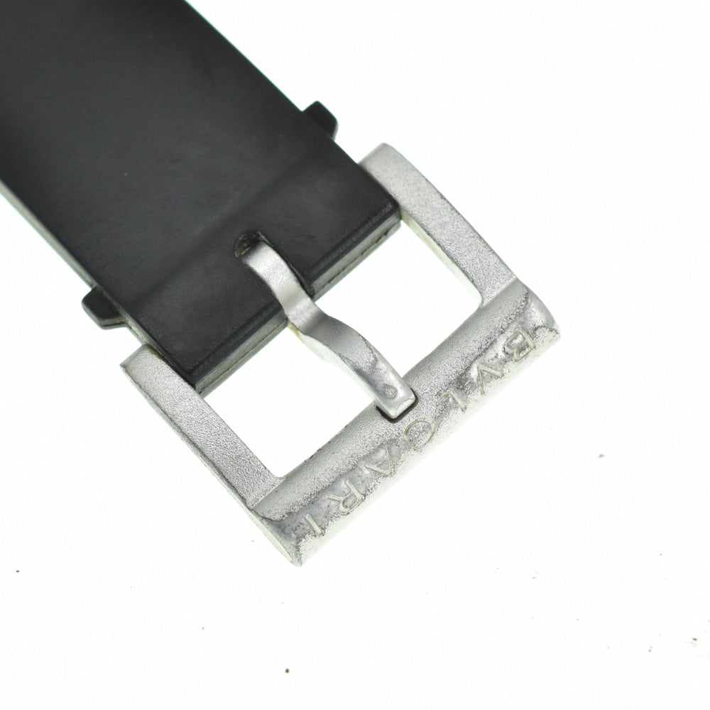 BVLGARI aluminum AL38TA Aluminum / rubber Black carbon Dial Automatic Men's
 Watch N#140770