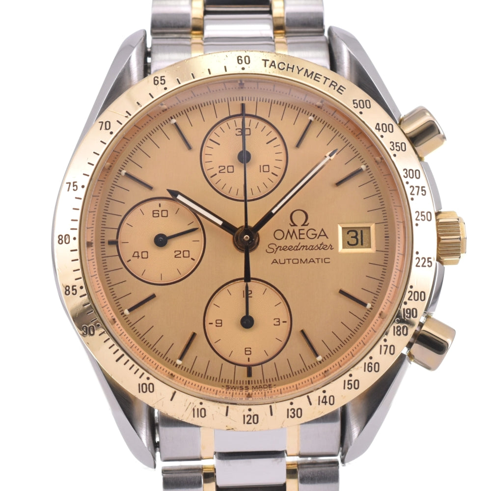 with paper OMEGA Speedmaster 3311.10 Chronograph Date Stainless Steel/K18YG gold Dial Automatic Men's
 Watch L#140774