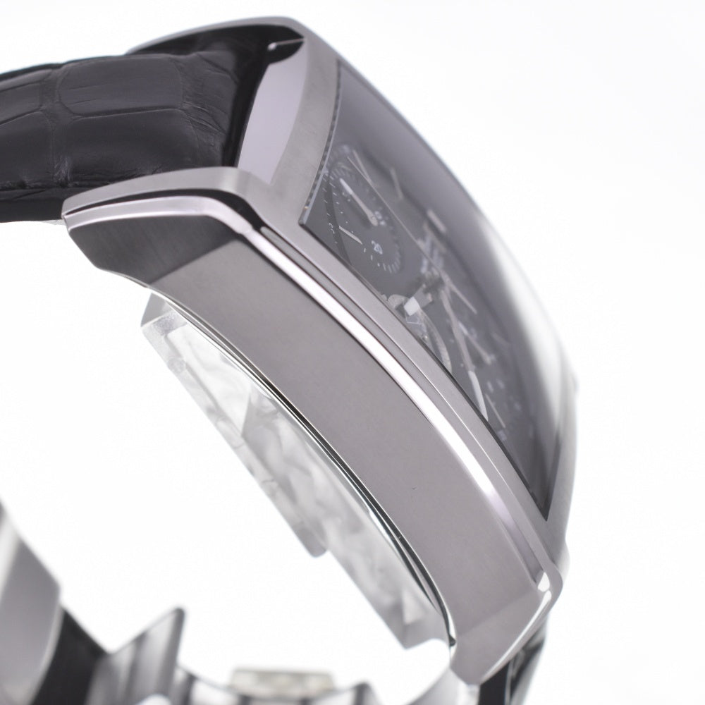 with paper MAURICE LACROIX Pontos Rectangular PT6197-SS001-330 Chronograph Date black Dial Automatic Men's
 Watch O#140775