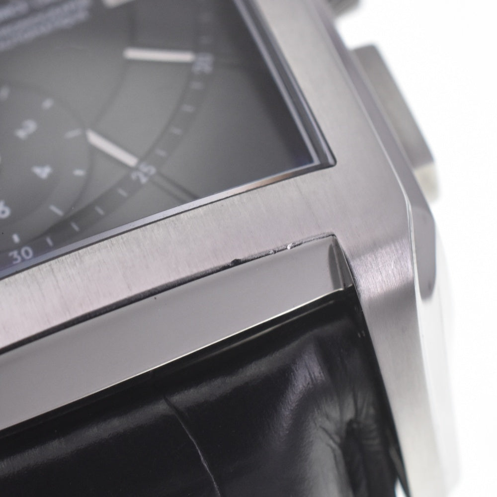 with paper MAURICE LACROIX Pontos Rectangular PT6197-SS001-330 Chronograph Date black Dial Automatic Men's
 Watch O#140775