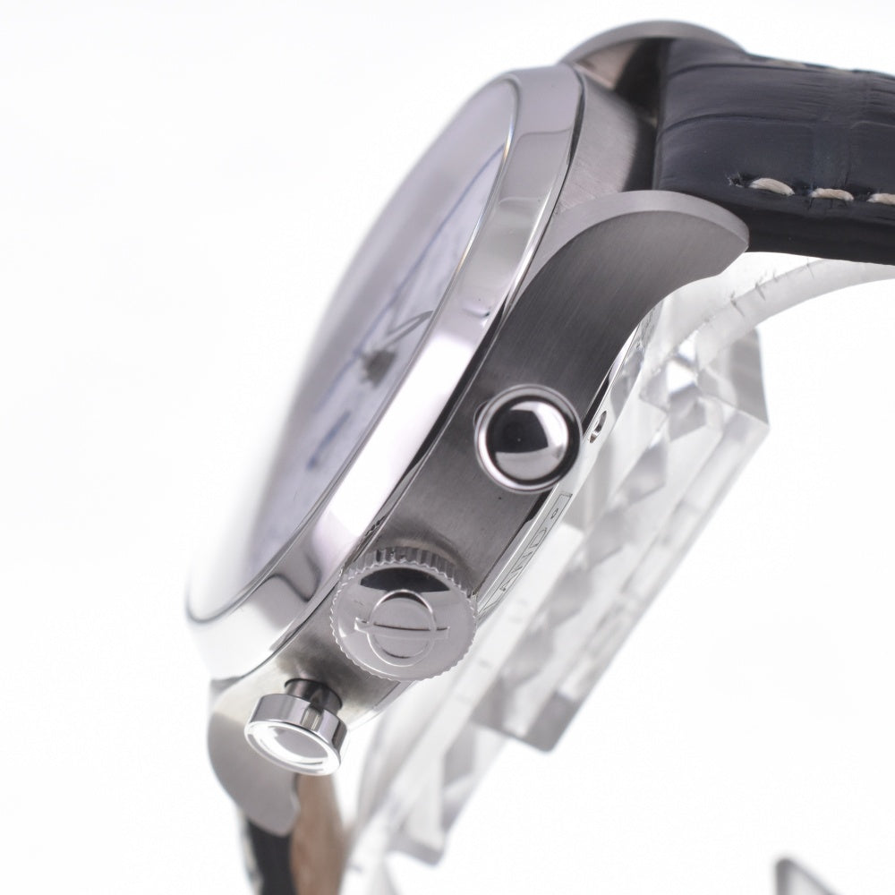 with paper Baume & Mercier Kay Platn M0A10437 Anniversary Model Chronograph Date white Dial Automatic Men's
 Watch O#140777