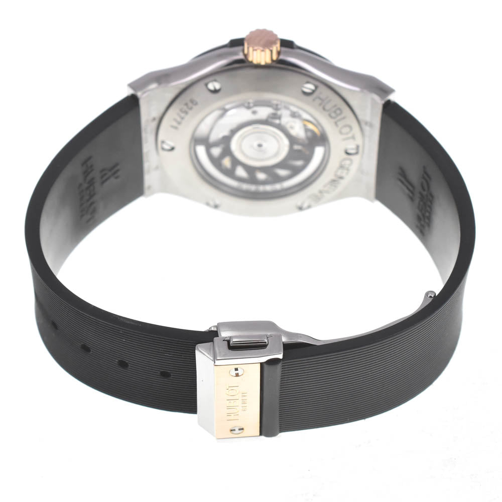 with paper HUBLOT Classic fusion 542.NO.1180.RX Titanium Gold black Dial Automatic Men's
 Watch P#140822