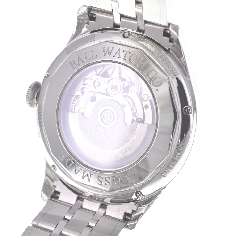 BALLWATCH Train master moon phase NM3082D Date black Dial Automatic Men's
 Watch O#140823