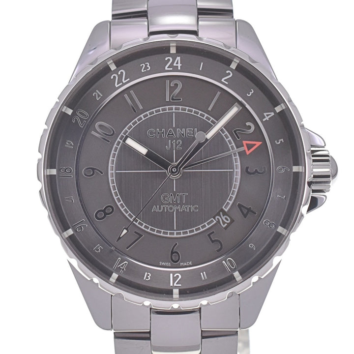 CHANEL J12 chromatic GMT H3099 Titanium ceramic gray Dial Automatic Men's
 Watch O#140829