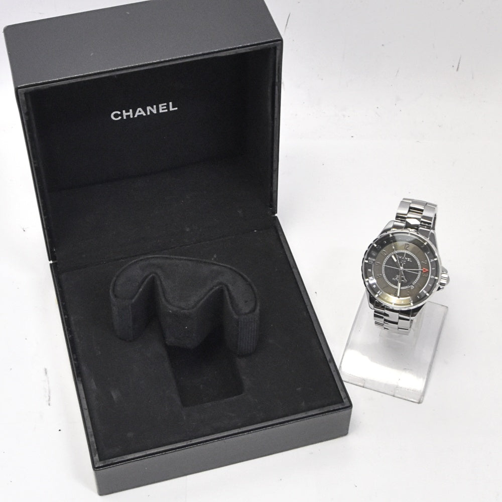 CHANEL J12 chromatic GMT H3099 Titanium ceramic gray Dial Automatic Men's
 Watch O#140829