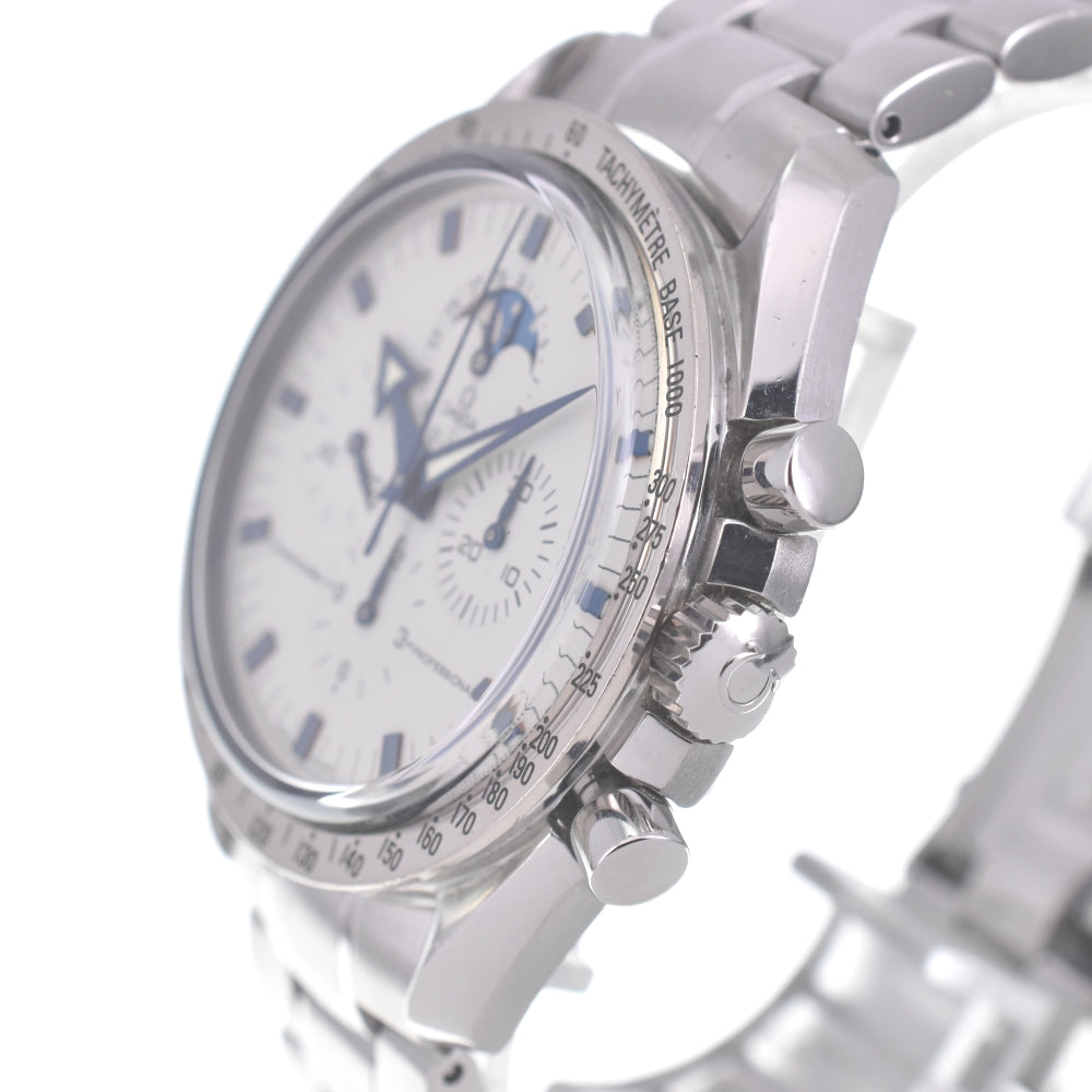 OMEGA Speedmaster Professional Moonphase 3575.20 WG Bezel white Dial Hand Winding Men's
 Watch O#140839