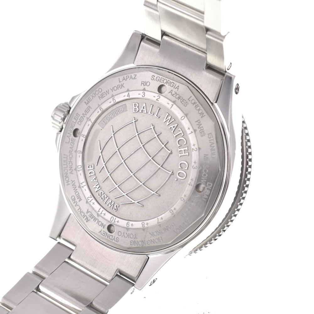 with paper BALLWATCH Engineer III Outlier GMT DG9000B-S1CJ-BK Date chronometer black Dial Automatic Men's
 Watch O#140845