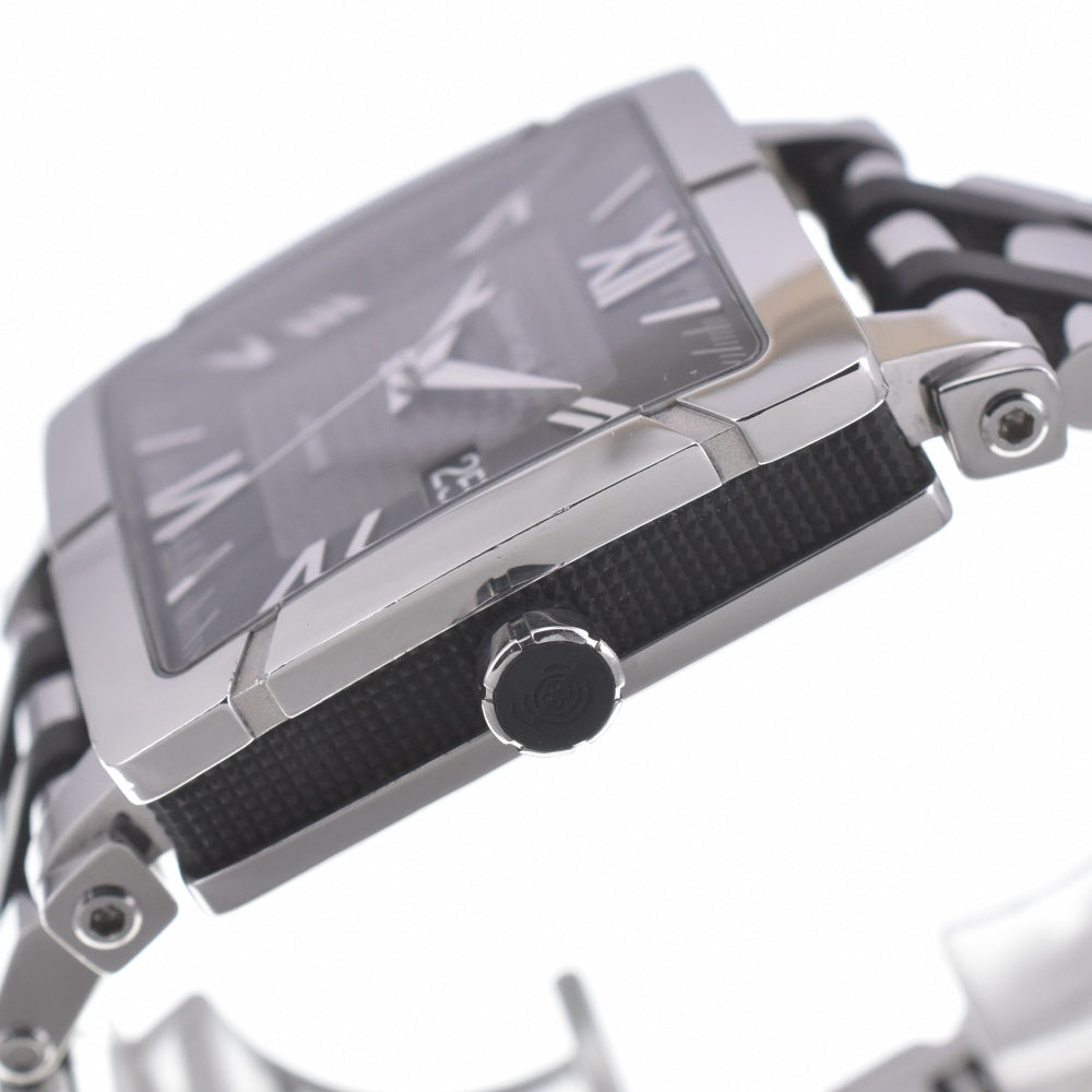 TIFFANY&Co. Atlas Gent Square Z1100.70.12A10A00A Date Black Grey Dial Automatic Men's
 Watch P#140865