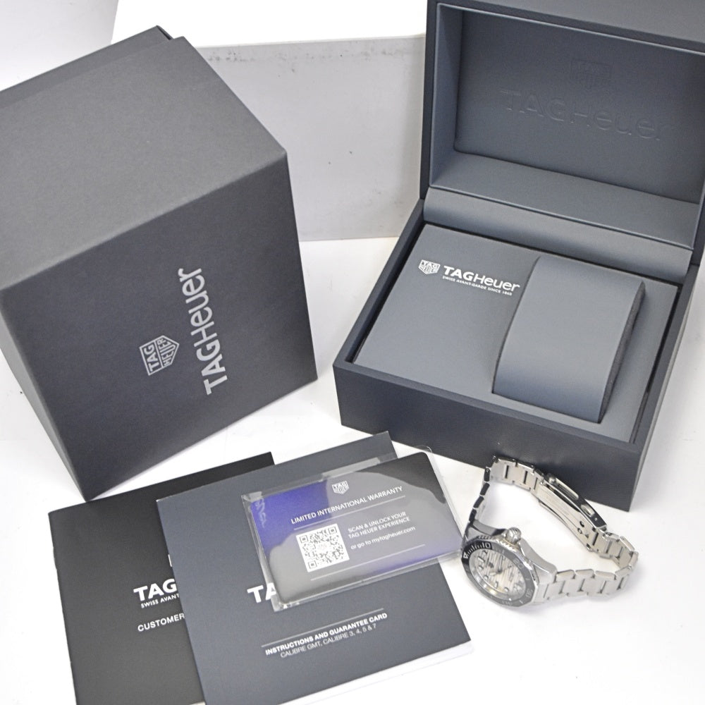 with paper TAG HEUER Aquaracer Professional 300 WBP231C.BA0626 Date Silver Dial Automatic Ladies
 Watch O#140867