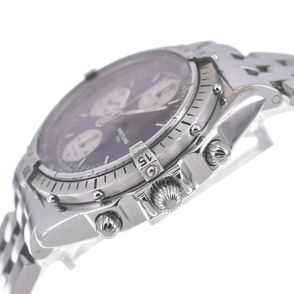 BREITLING Chronomat A13047 Chronograph Date blue Dial Automatic Men's
 Watch P#140877