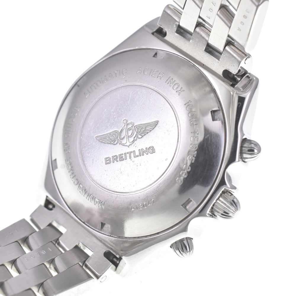 BREITLING Chronomat A13047 Chronograph Date blue Dial Automatic Men's
 Watch P#140877