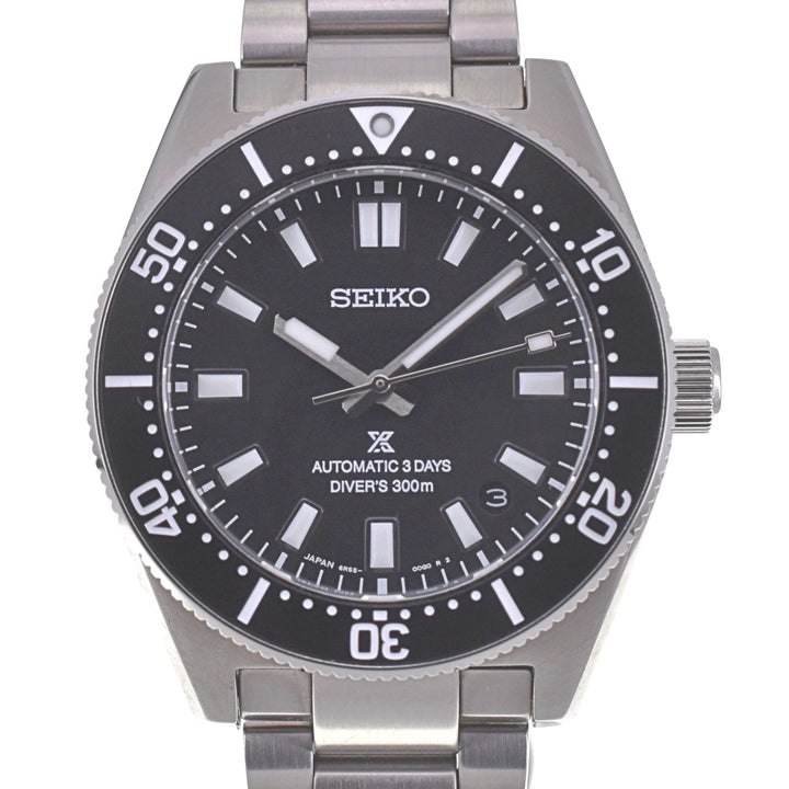 with paper SEIKO Prospex Diver Scuba SBDC197/6R55-00G0 Date black Dial Automatic Men's
 Watch O#140878