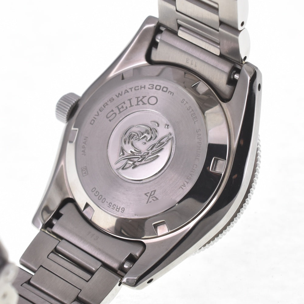 with paper SEIKO Prospex Diver Scuba SBDC197/6R55-00G0 Date black Dial Automatic Men's
 Watch O#140878